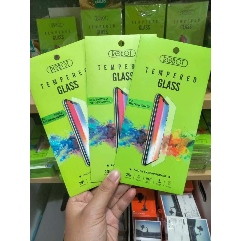 MURAH Robot Tempered Glass Pelindung Layar HP Iphone XS Max