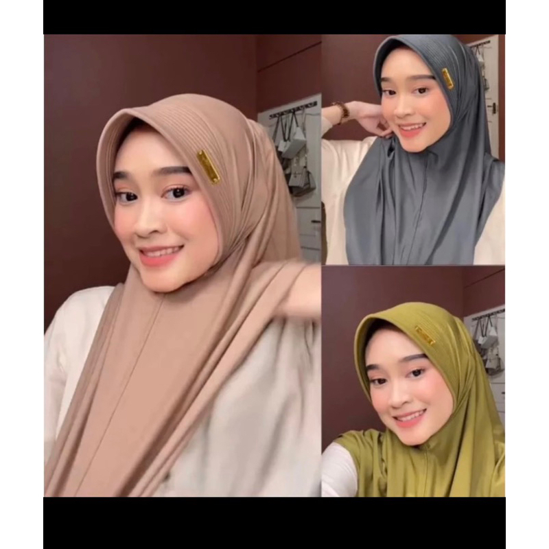 Hijab bergo hamidah panjang menutup dada