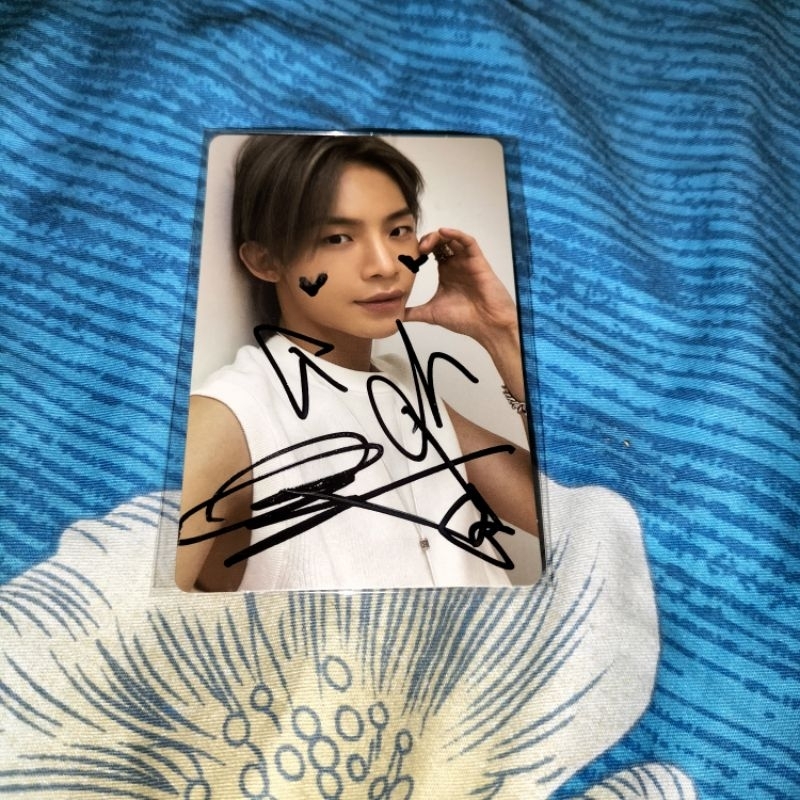 TO1 CHO CHAN HYUK REBORN ALBUM PC SIGNED PHOTOCARD