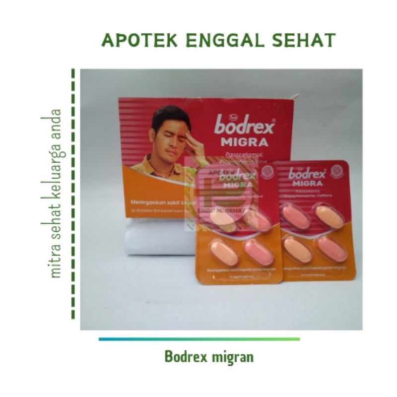 Bodrex migran meredakan sakit kepala sebelah