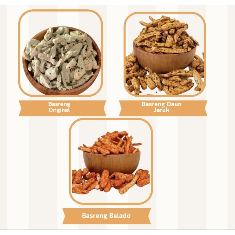 

Camilan Basreng Stik Pedas Daun Jeruk