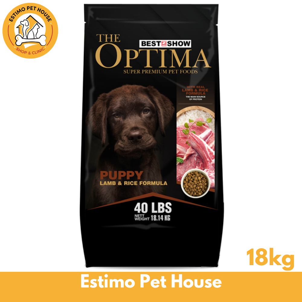 OPTIMA Puppy Lamb 18kg Makanan Kering Anak Anjing