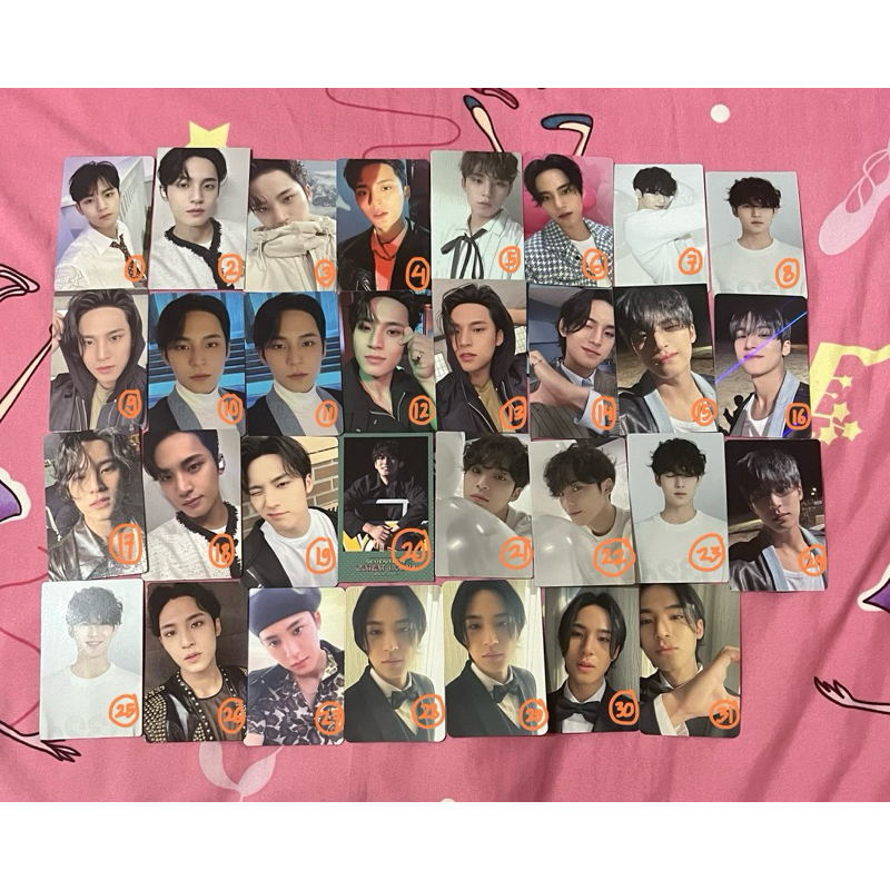 wts aab mingyu seventeen pc only photocard svt gyutena tokyo dome fml fts yizhiyu yzy mukor appmus p