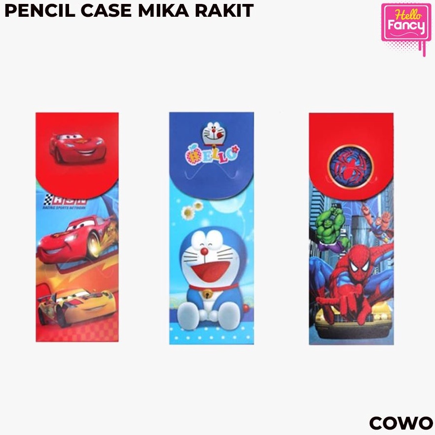 

Kualitas Premium.. TEMPAT PENSIL MIKA RAKIT 1 PAK is 12 / PENSIL CASE / SQ803PAK ANF