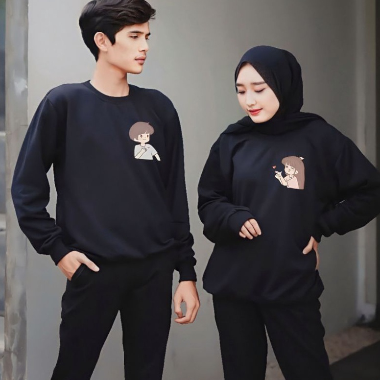 Terlaris.. baju kaos couple pasangan lengan panjang/kaos couple pasangan/baju couple pasangan/baju k