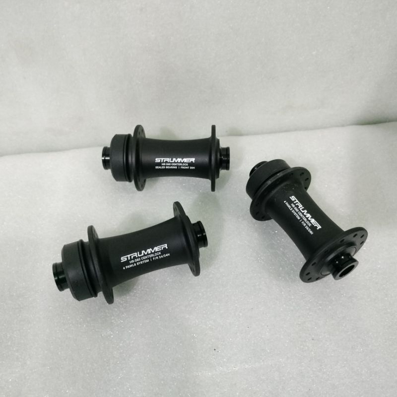 Hub Depan Strummer Road Gravel HR360 28 hole Bearing HR 360 TA 12x100 Disc brake Centerlock