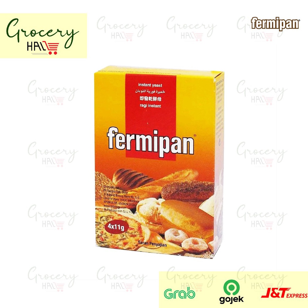 

[✑I23>] FERMIPAN / RAGI KERING INSTANT 11GR X 4 [ HARGA PER BOX ] Bring it back