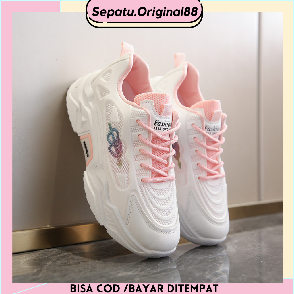 Sepatu Wanita Sneakers Import Kekinian Model Terbaru 2023