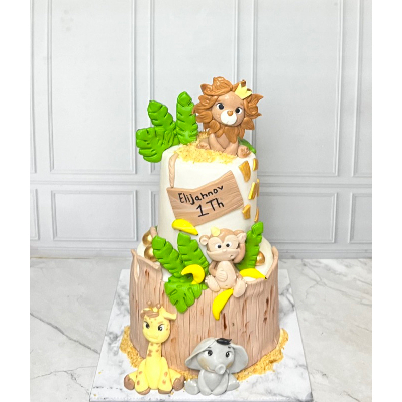 

Kue Ulang Tahun Animal / Cake Ultah Animal Full Fondant