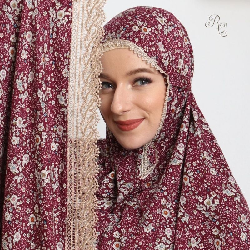 Ryn Rayyan Official | Mukena Rayyan Khardasian Series | Mukena Dewasa Travelling Rayon Ori RYN