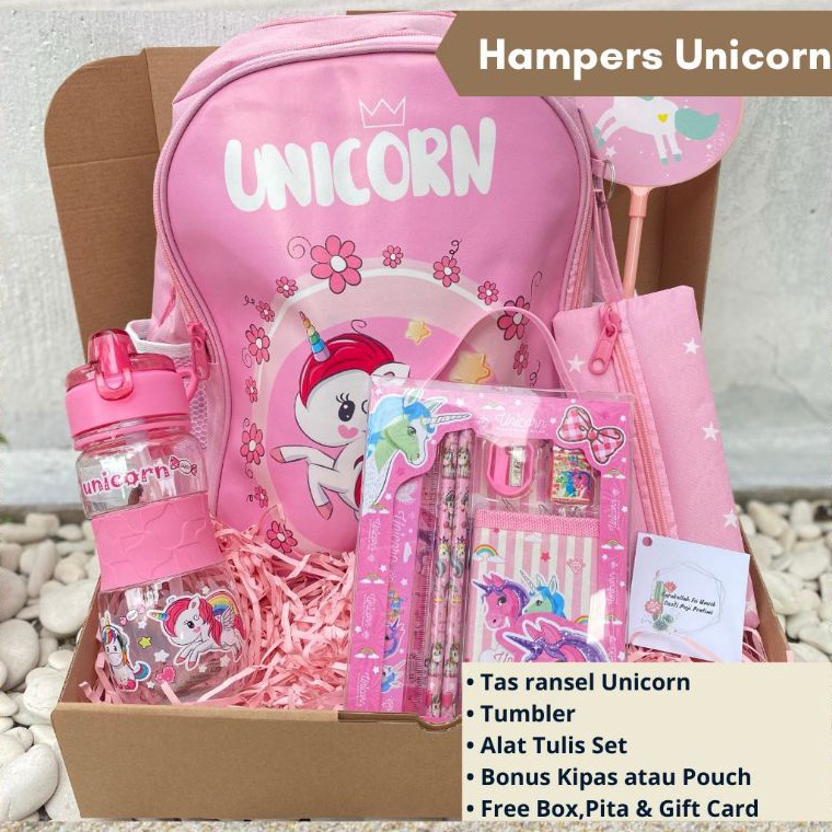 Murah Meriah.. Tas Anak / Kado Anak / Unicorn / Ransel / Tumbler / Tempat Pensil / Kado Ulang Tahun 