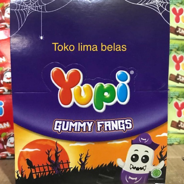 

[❄H11/] Yupi Gummy Fangs 1 box isi 24 pcs Produk Terbaru