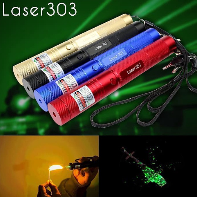 Laris.. Green Laser Pointer 303 - green laser 303 batrai cas RP0