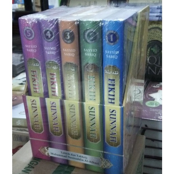 Buku Fikih Sunnah Fiqh Fiqih Sayyid Sabiq 5 jilid Lengkap 1 2 3 4 5 /Cakrawala ORIGIINAL