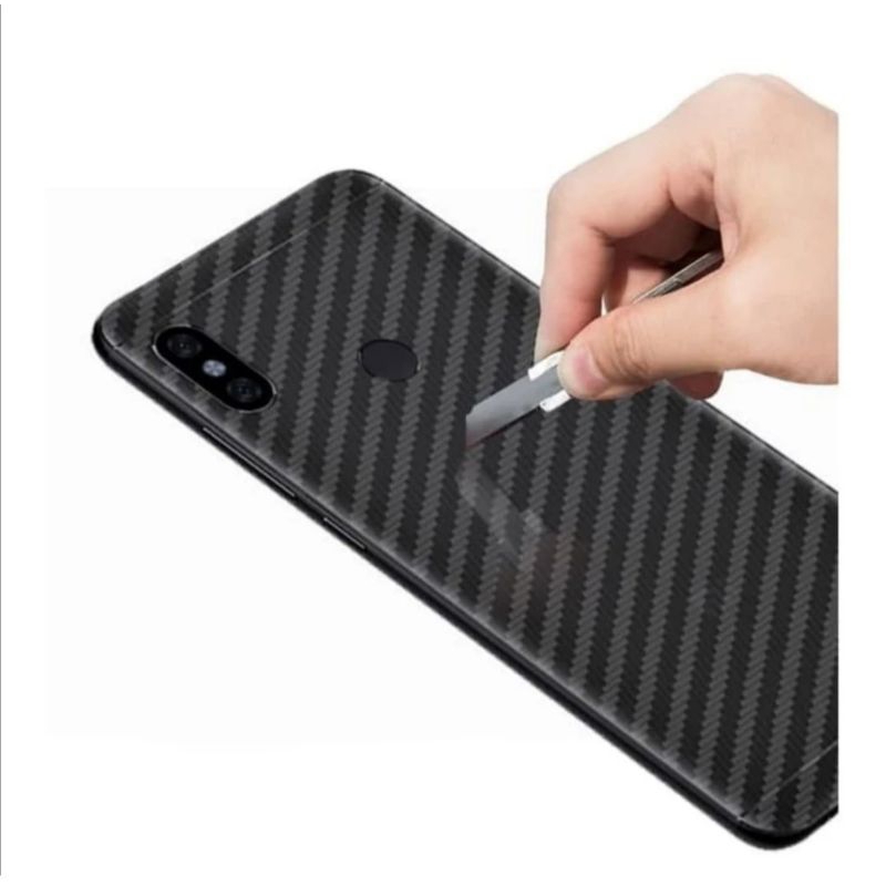 Sekin karbon REALME C21Y C25Y pelindung belakang hp anti jamur
