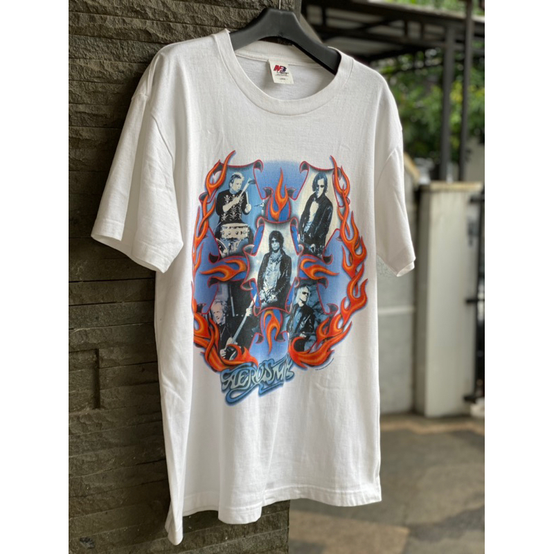 SOLD aerosmith / kaos band vintage / kaos band second