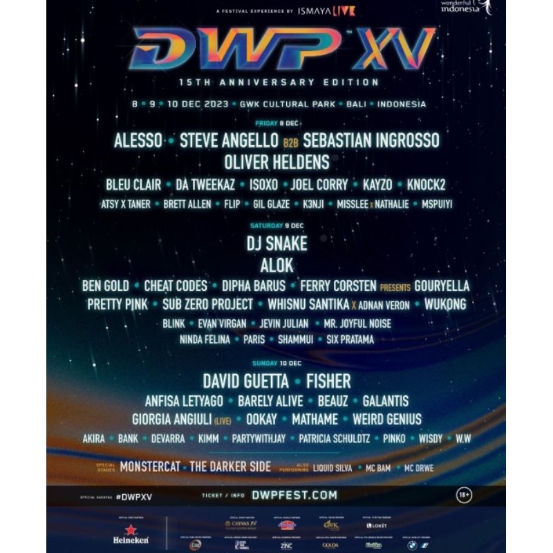 tiket dwp djakarta warehouse project 2023 bali