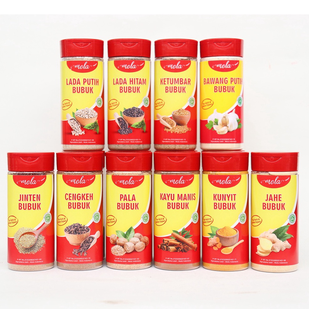 

Bumbu Dapur / Bumbu Masak Bubuk Bawang Putih Jinten Jahe Kunyit Ketumbar Pala Cengkeh Lada Putih Lada Hitam Kayu Manis Stock Banyak