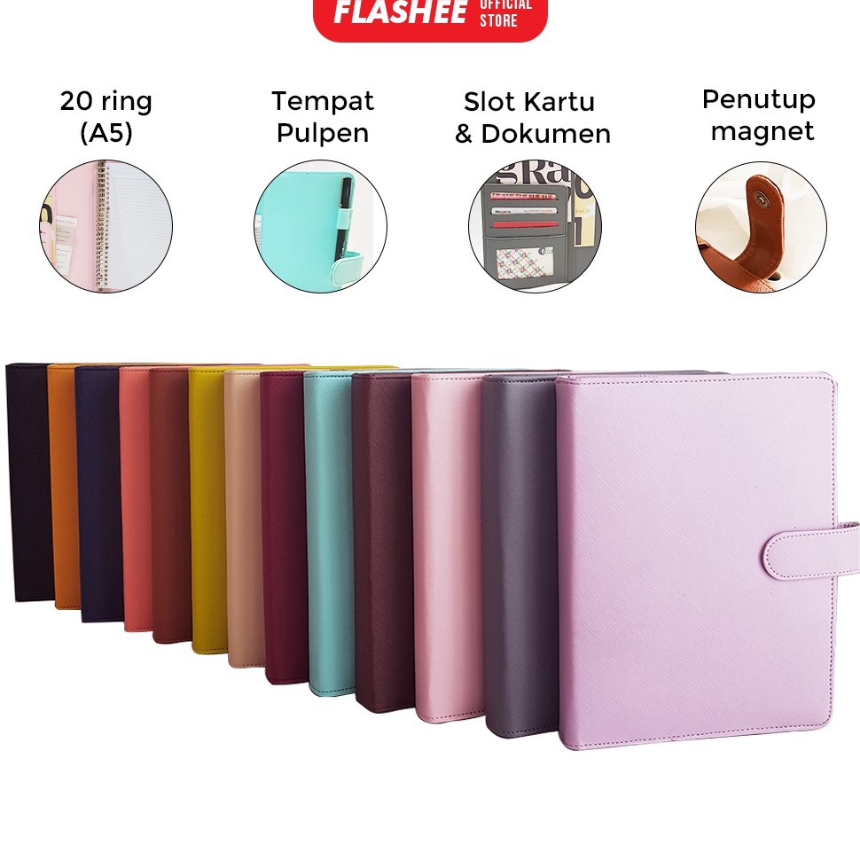 

Diskon.. Binder Polos Eksklusif A5 20 Ring Agenda Polos Eksklusif A5 Polos 20 Ring Binder A5 20 Ring Murah EGH