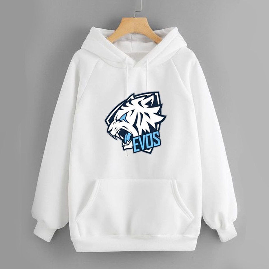 (︶︶) JAKET SWEATER HOODIE EVOS ESPORT MOBILE LEGEND PUBG EVOSROAR M1 ⇌