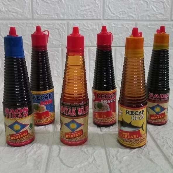 

AKMSM Paket Hemat isi 6 botol (Minyak Wijen, Saos Rajarasa, Saos Tiram, Kecap Ikan, Kecap Asin, Kecap Inggris) 52