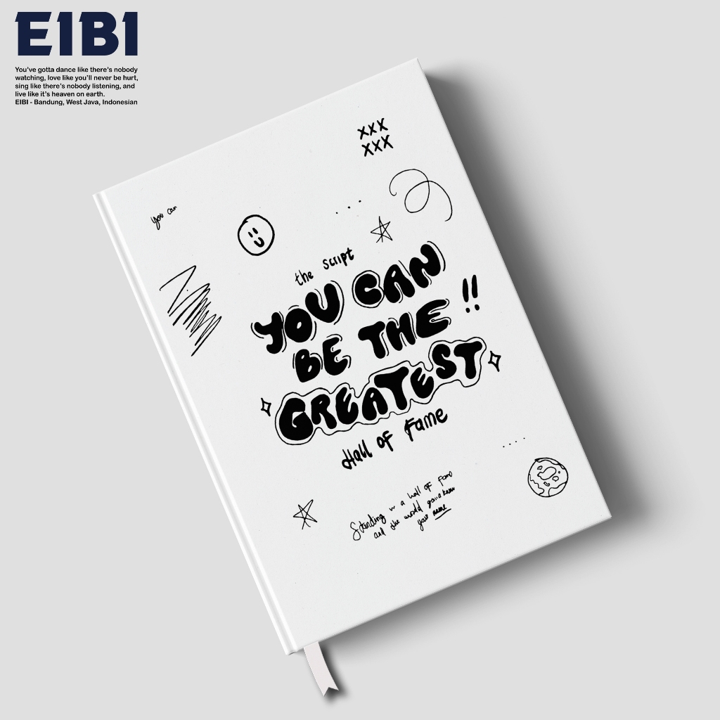 

Eibibook Buku Tulis Catatan Notebook Hardcover You Can Be The Greatest