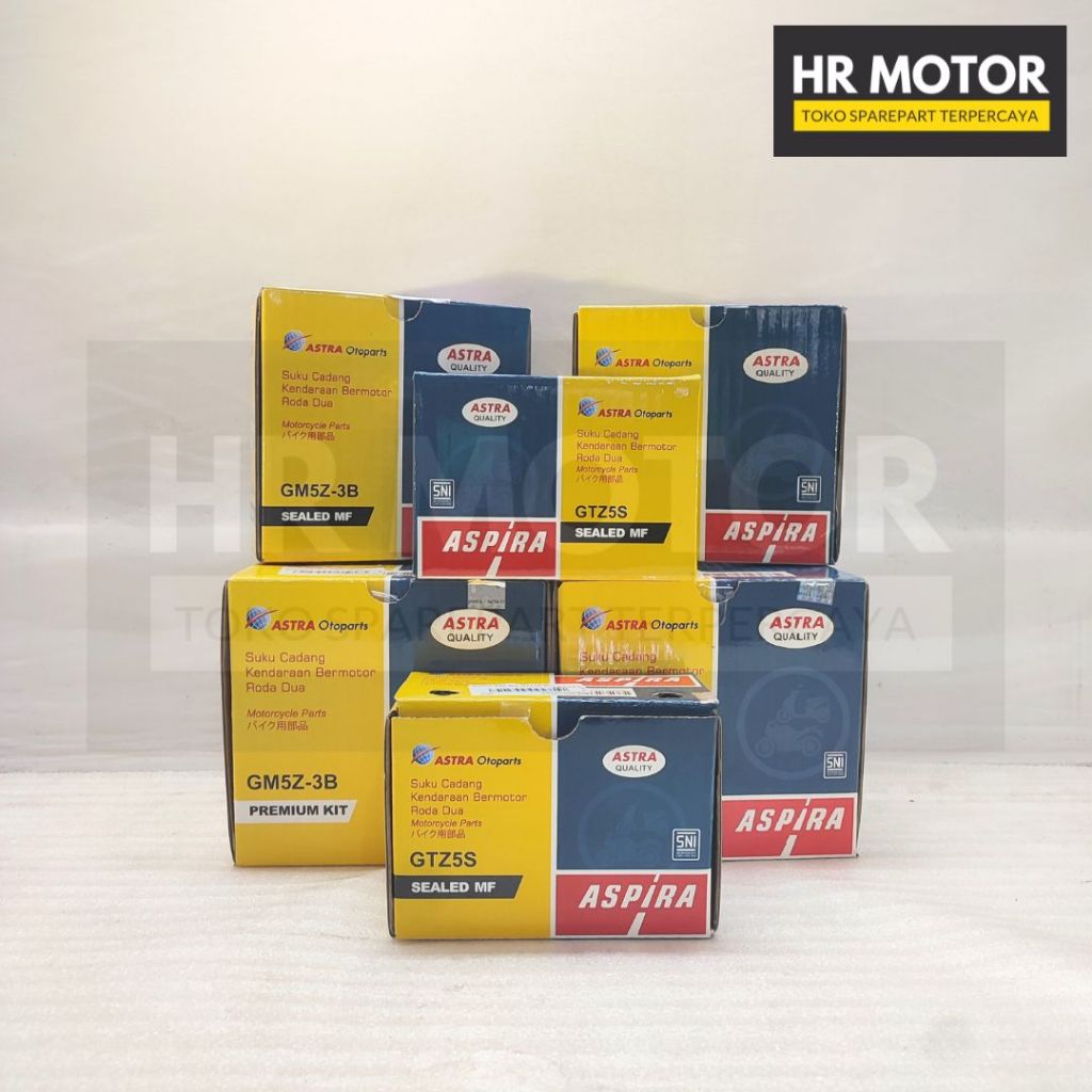AKI MOTOR ORIGINAL ASPIRA ASTRA KERING / BASAH