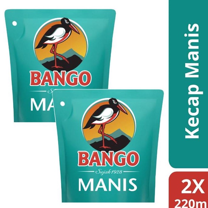 

[KODE PRODUK JHAQB4062] Bango Kecap Manis Pouch 210mL Twinpack