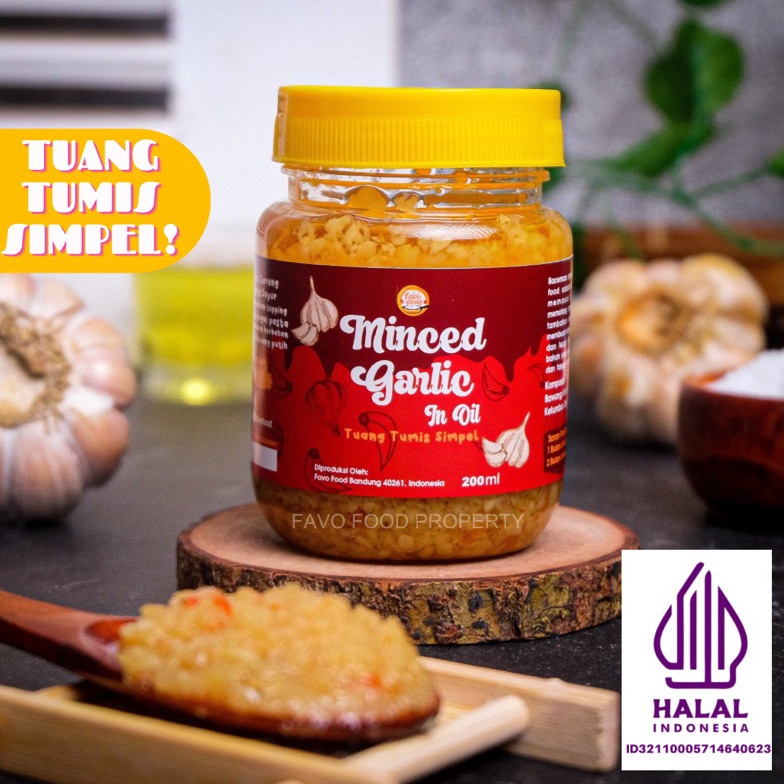 

[♚P65(] Baceman Bawang Putih / Minyak Bawang Putih / Minced Garlic Favo Food [20]