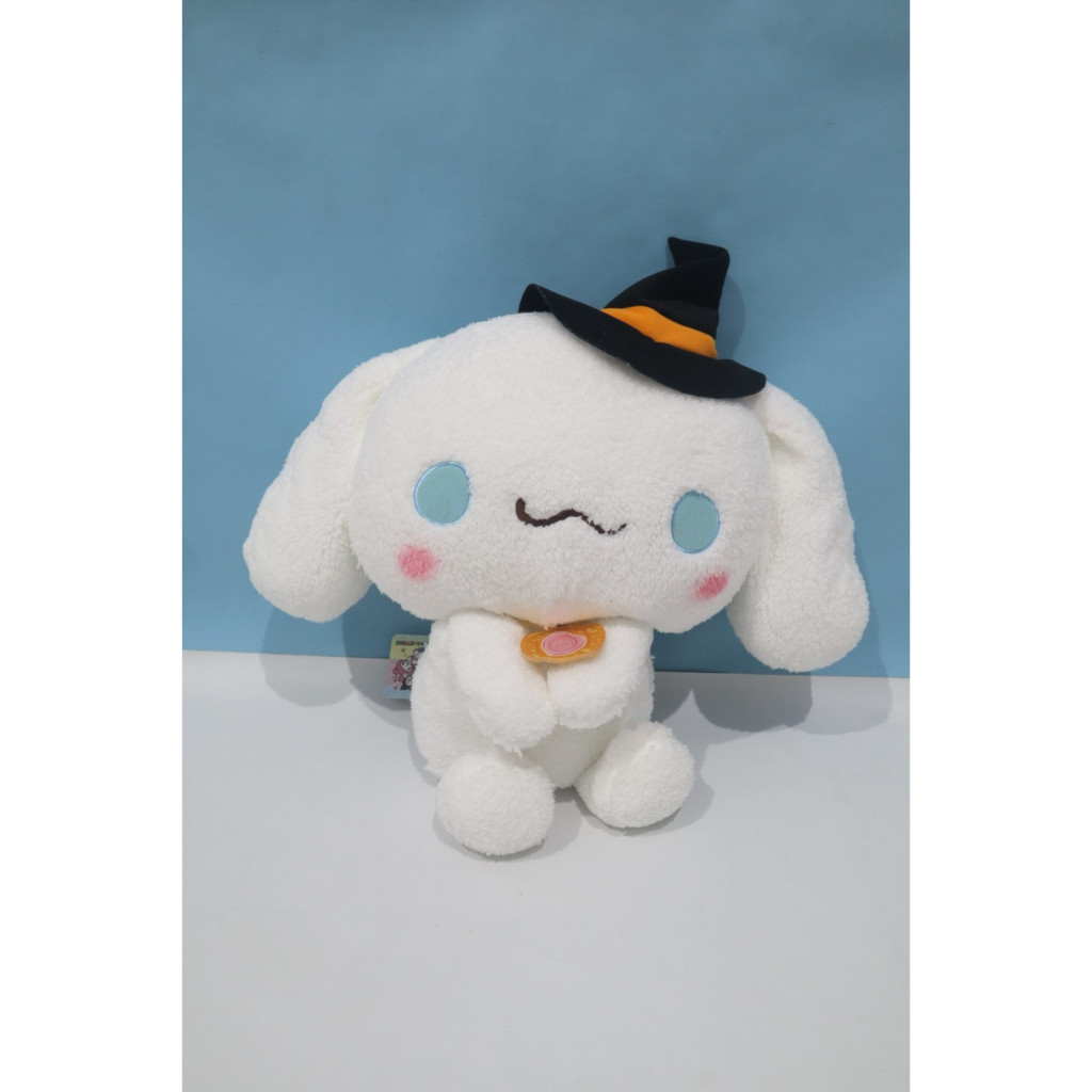 Boneka Cinnamoroll halloween hat plush sanrio toreba