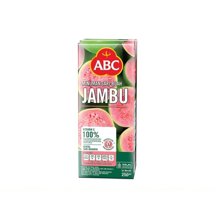 

Minuman ABC minuman sari buah Jambu 250 ml