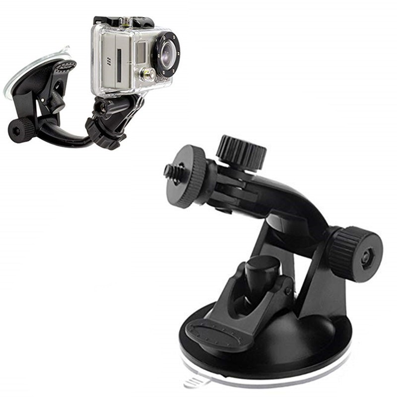 Suction Cup Stand Dudukan Mobil Kamera Aksi for GoPro Dashcam Menempel Kuat Ringan Dan Kokoh - IT