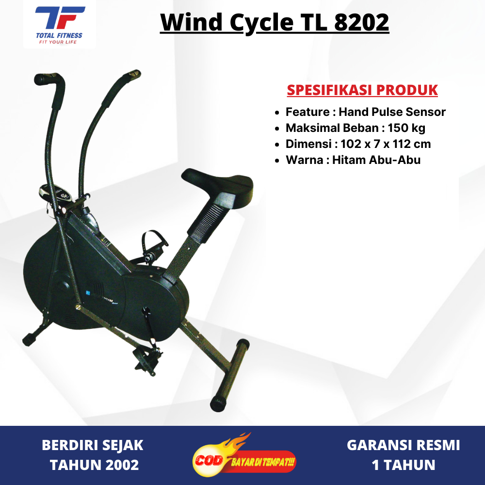 Alat Olahraga Dan Terapi 2 in 1 - Sepeda Statis TL 8202 Anti Gores multifungsi