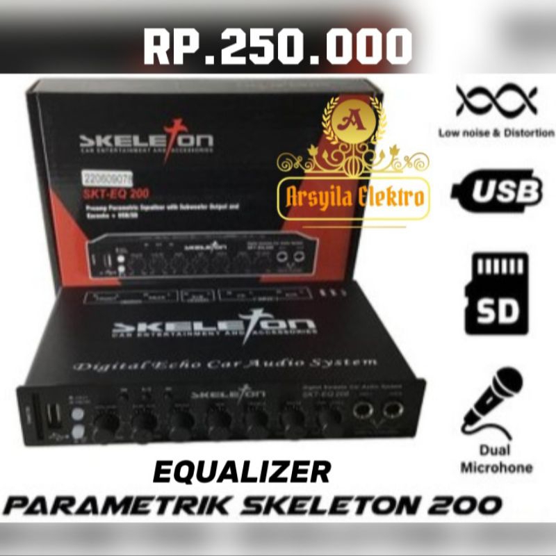 SKT-EQ200 Parametric Equalizer / Equalizer Skeleton