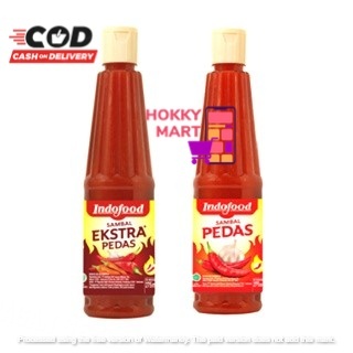 

Saus Sambal Indofood PEDAS EXTRA PEDAS 135ml / Saos Sambal Pedas / Saos Sambal Extra Pedas / Sambal