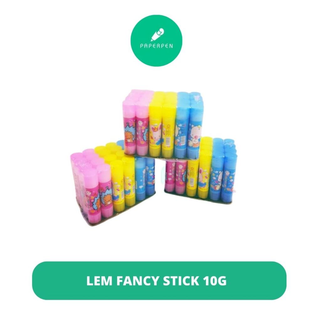 

(Pak24) Lem Fancy Stick 10G/Lem Kertas Bentuk Stick