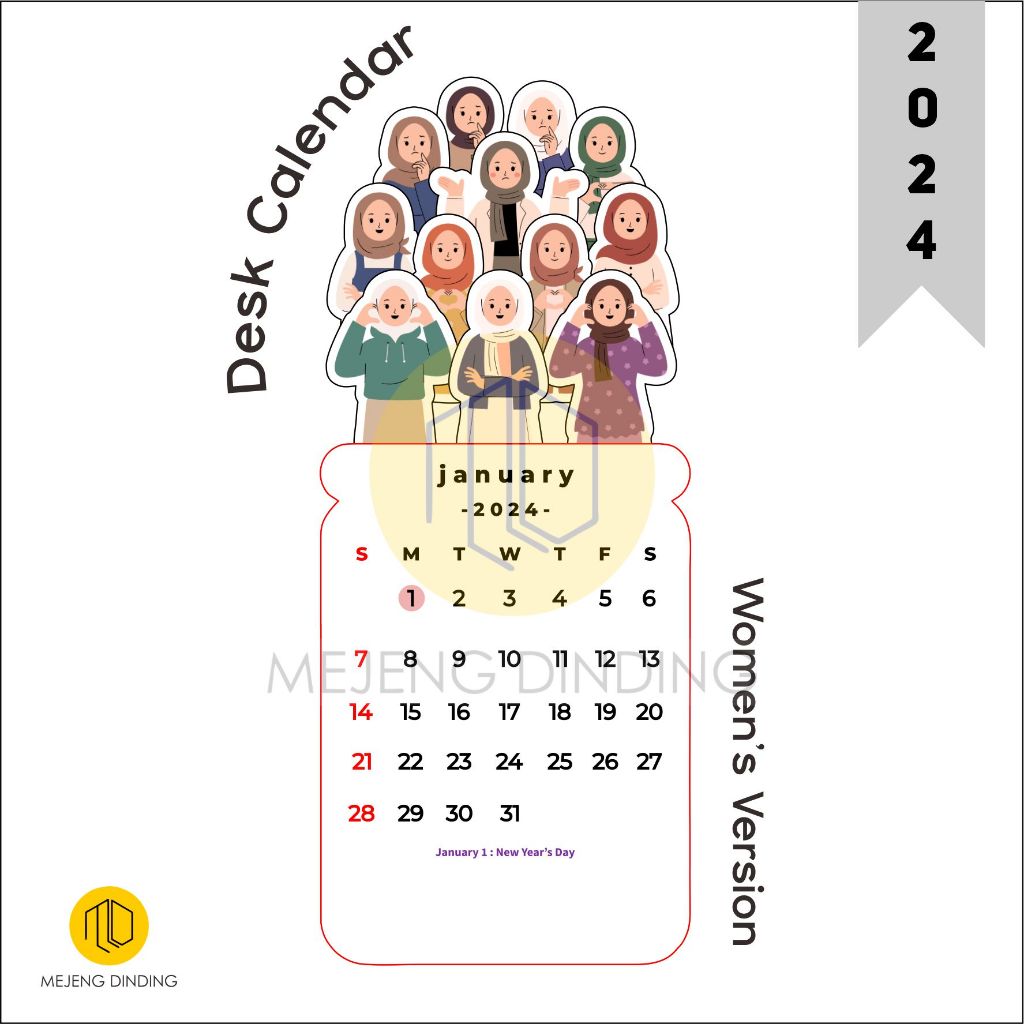 

KALENDER 2024 DUDUK AESTHETIC - KALENDER MEJA ESTETIK MOTIF WANITA KARIR / 2024 CALENDAR BLOOMY FLOWERS / KALENDER 2024 AESTHETIC / DESK CALENDAR / KALENDER MEJA BY MEJENGDINDING / KALENDER MOTIF BUNGA / KALENDER CUTTING POLA / KALENDER UNIK 2024