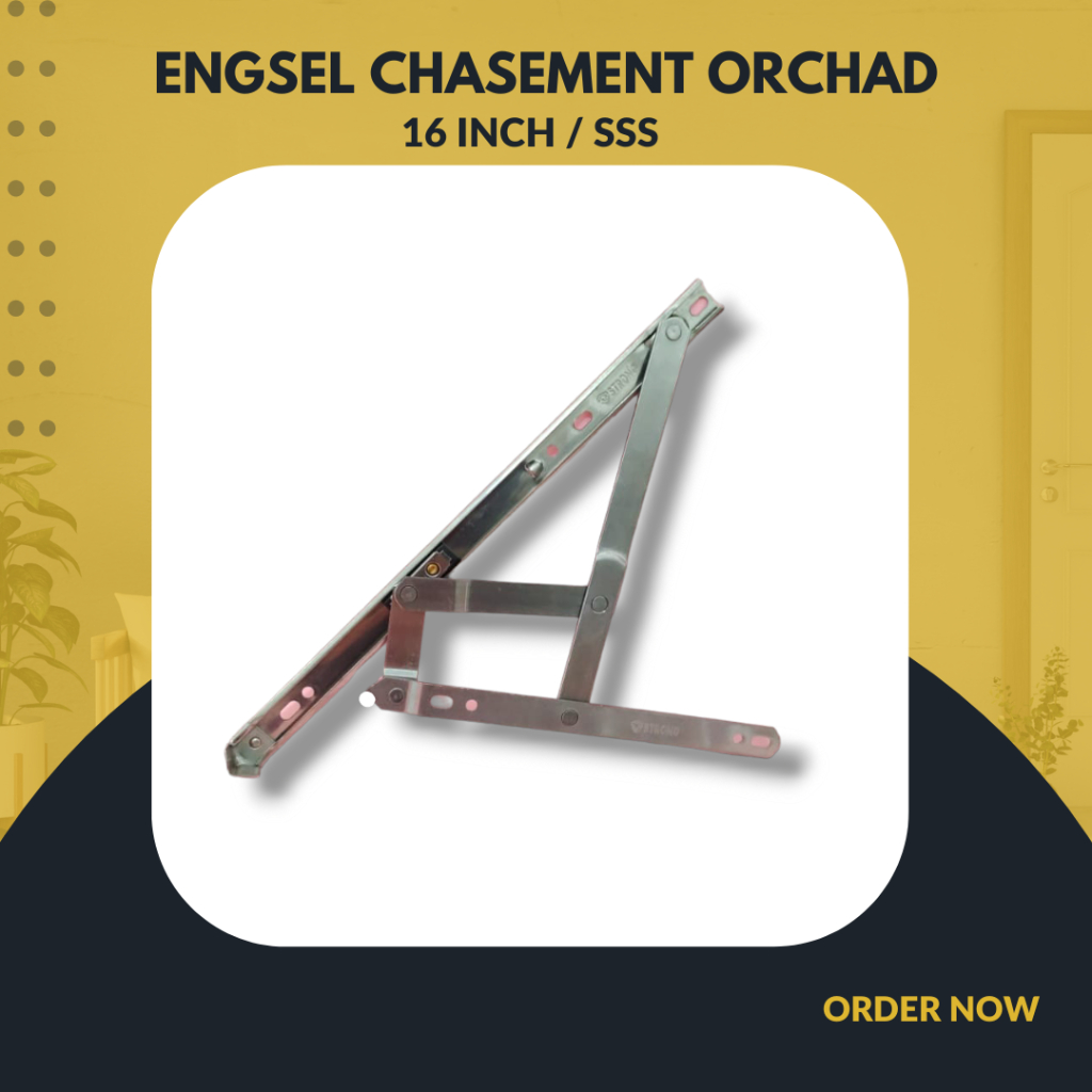 Engsel Casement/Engsel Jendela Orchad FS SSS - 16inch / 16''