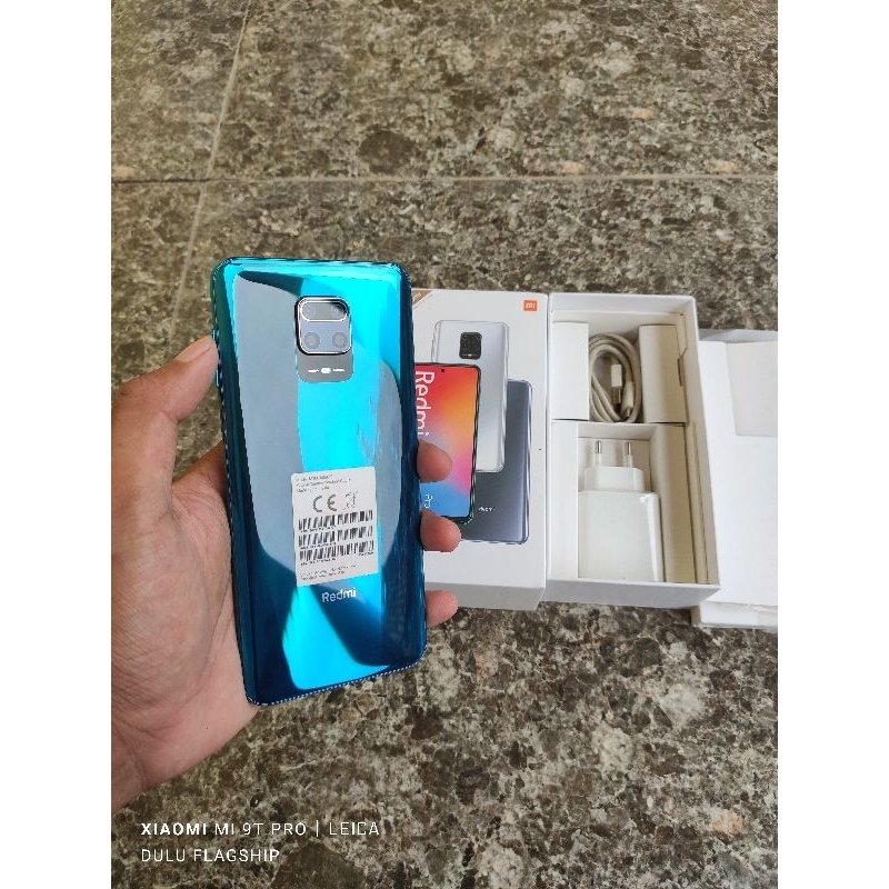 Xiaomi Redmi Note 9 Pro 8/128 Fullset Second Bekas Mulus