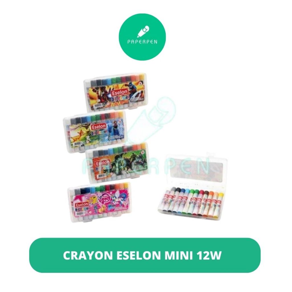 

(Pcs) Crayon Eselon Mini 12 Warna