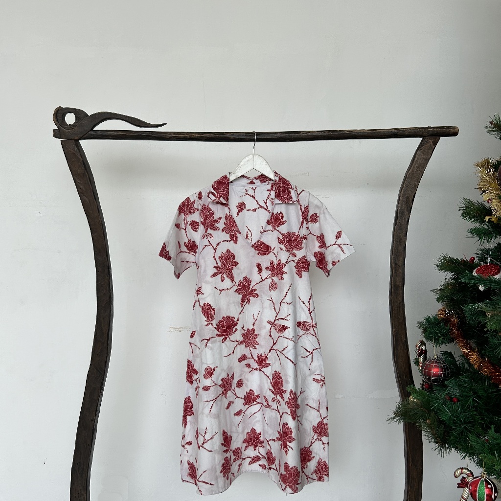 Ozzy Batik Pekalongan Dress Vey