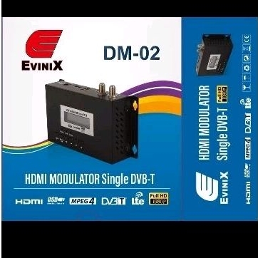 EVINIX DM 02 HD DVBT Modulator Digital