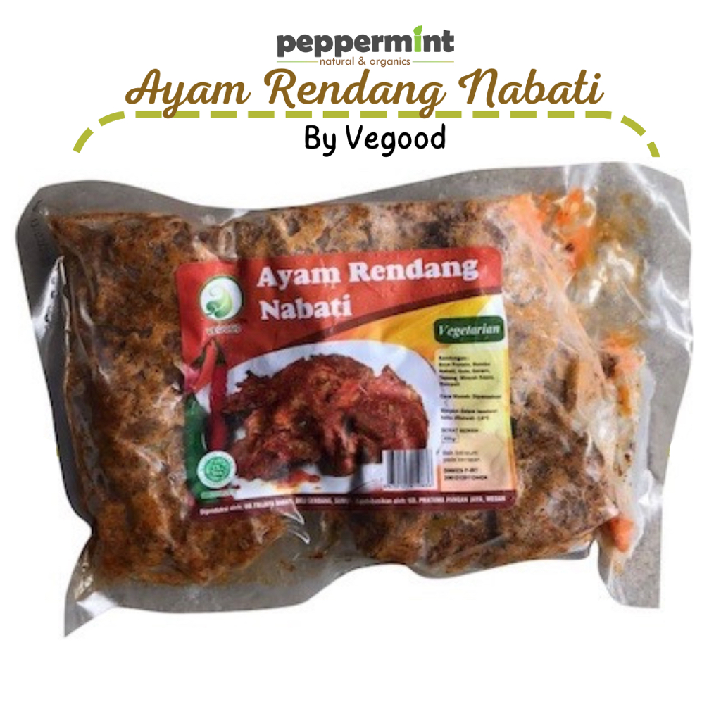 

Vegood Ayam Rendang / Vegan Ayam Rendang (450 gr)