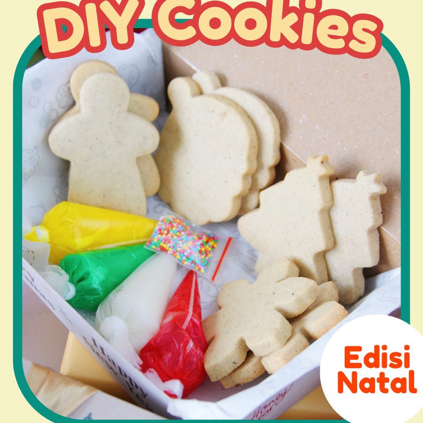 

CHRISTMAS DIY COOKIES | Hias Cookies Sendiri | Mainan Natal Xmas rja