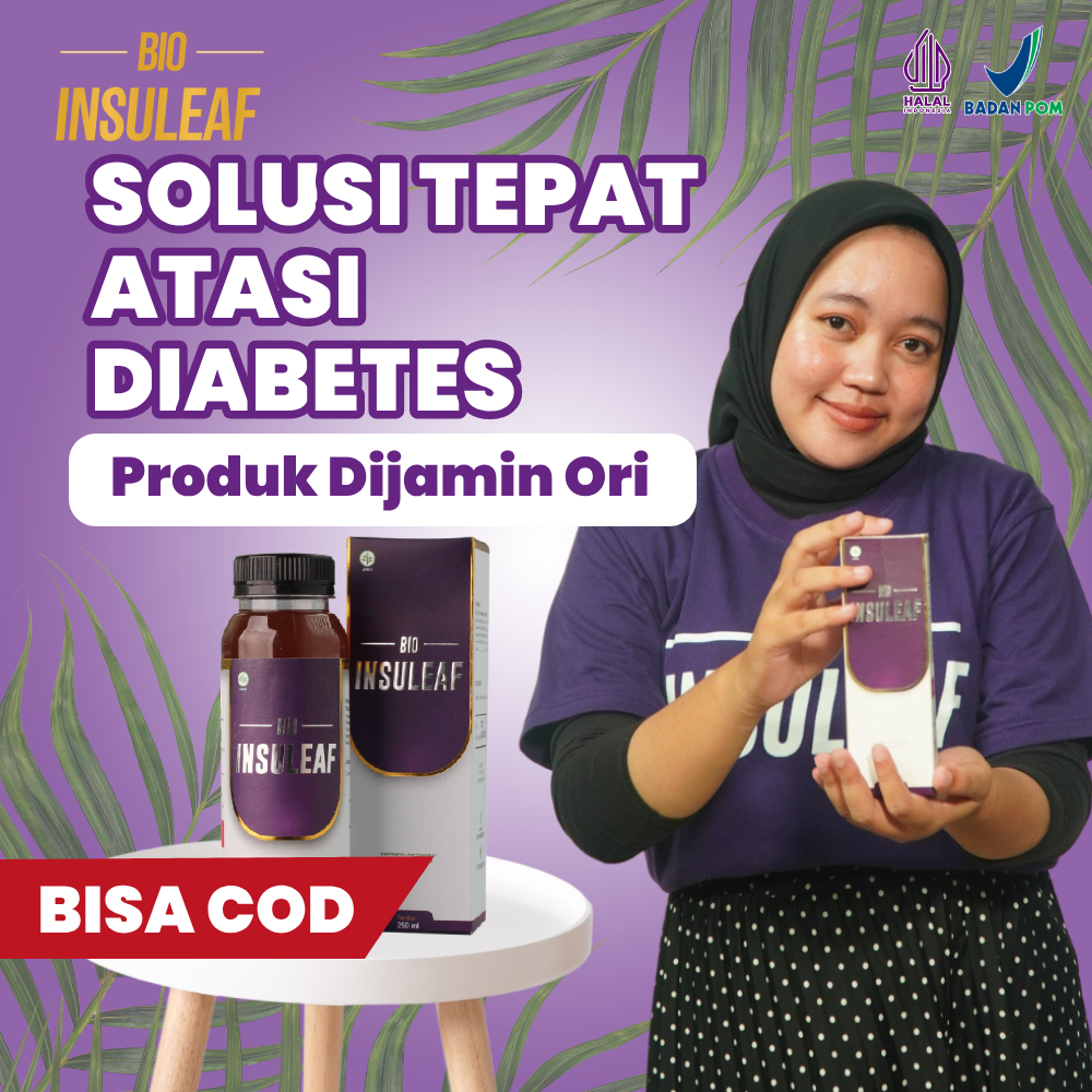 

PROMO Bio Insuleaf Original Madu Herbal Atasi Diabetes Kencing Manis Turunkan Gula Darah Halal MUI BPOM Gratis Ongkir COD