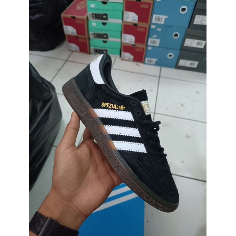 Adidas Spezial Black White Gum