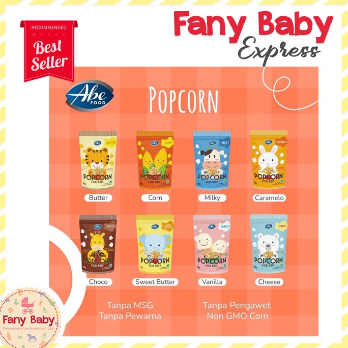 

POPCORN ABE FOOD FOR KIDS / 80GR ajcpj