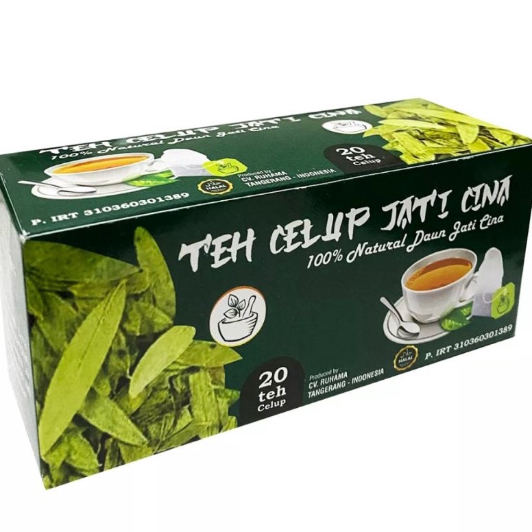 

[T0M81] TEH PELUNTUR LEMAK DAUN JATI CINA TEH PELANGSING ISI 20 CELUP ORIGINAL 70