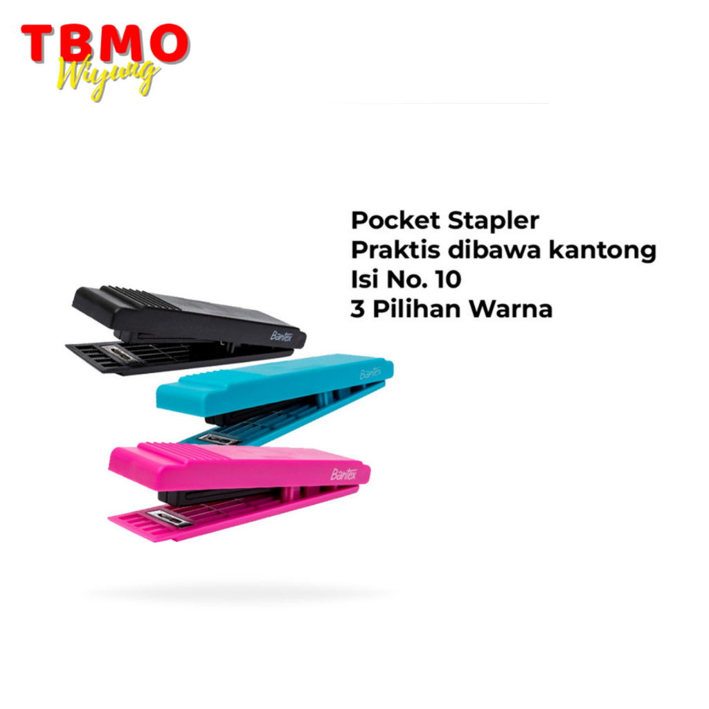 

TBMO Bantex Pocket Stapler / Staples 9332