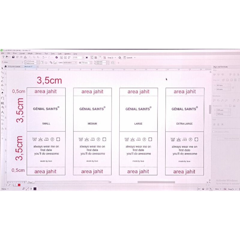 

Label satin import